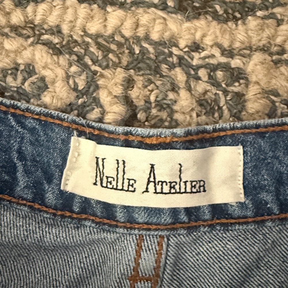 $278 NElle Atelier the Lily jeans size 27 - Picture 3 of 9